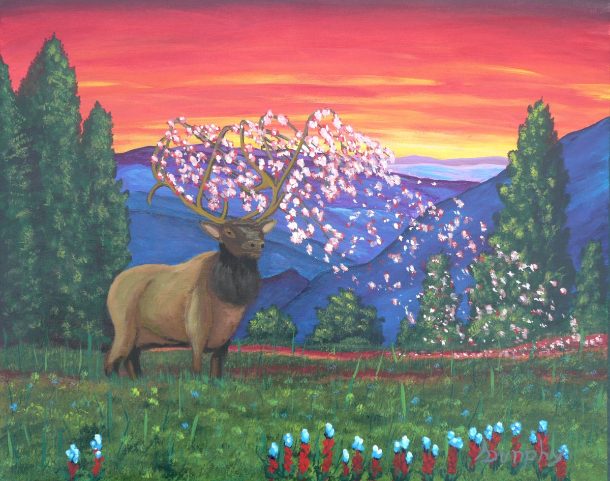 Spring Fantasy by Dunphy Fine Art