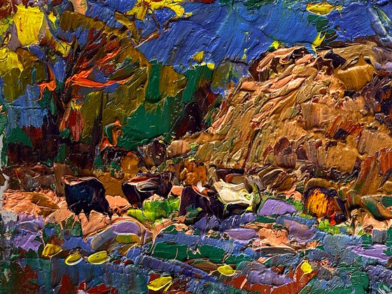 Near the old haystack