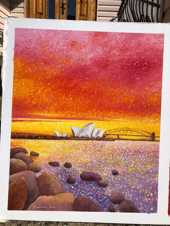 Sydney, harbour hues
