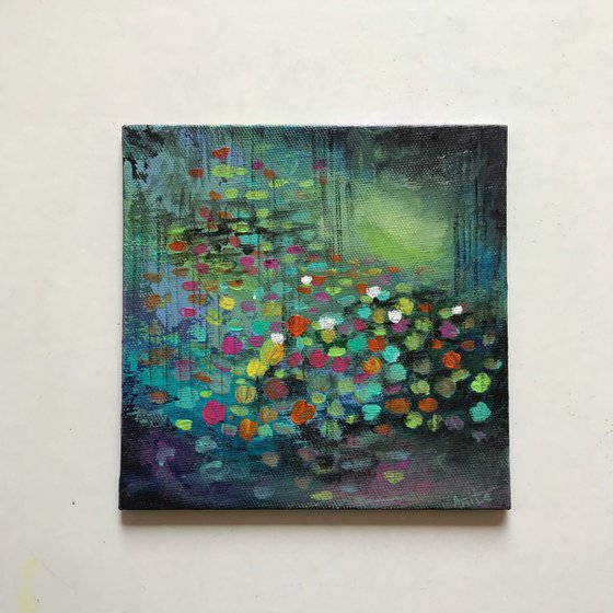 Water Lilies 5 ! Impressionist art ! Modern Contemporary