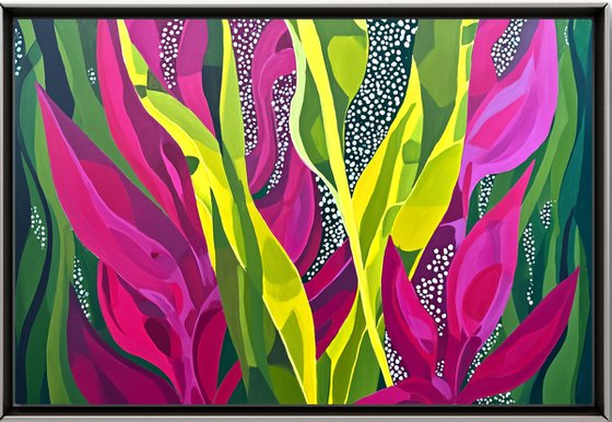 Tropical Leaves Dance #8