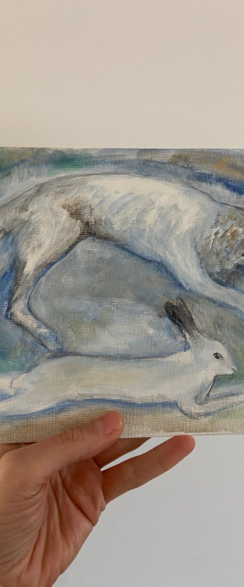 Wolf And Hare by Victoria Lucy Williams