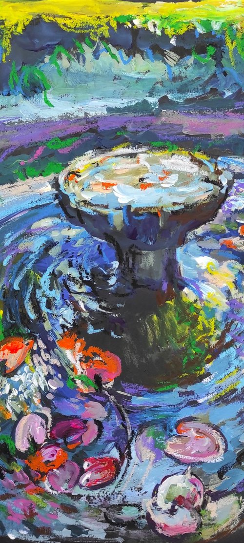 Water lilies. Schloss Eggenberg by Tetiana Borys