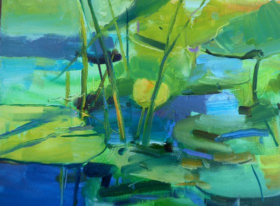 "  water lilies "