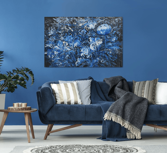 Heritage Echoes: Garden in Blue