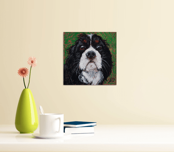 Spaniel... / FROM THE ANIMAL PORTRAITS SERIES / ORIGINAL PAINTING