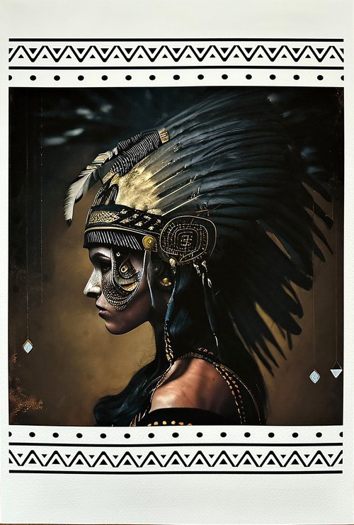Golden Warrior - Sacagawea by Jakub DK - JAKUB D KRZEWNIAK