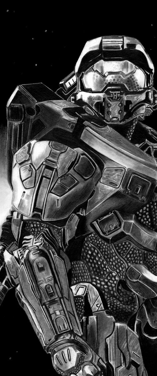 Halo - Master Chief by Paul Stowe