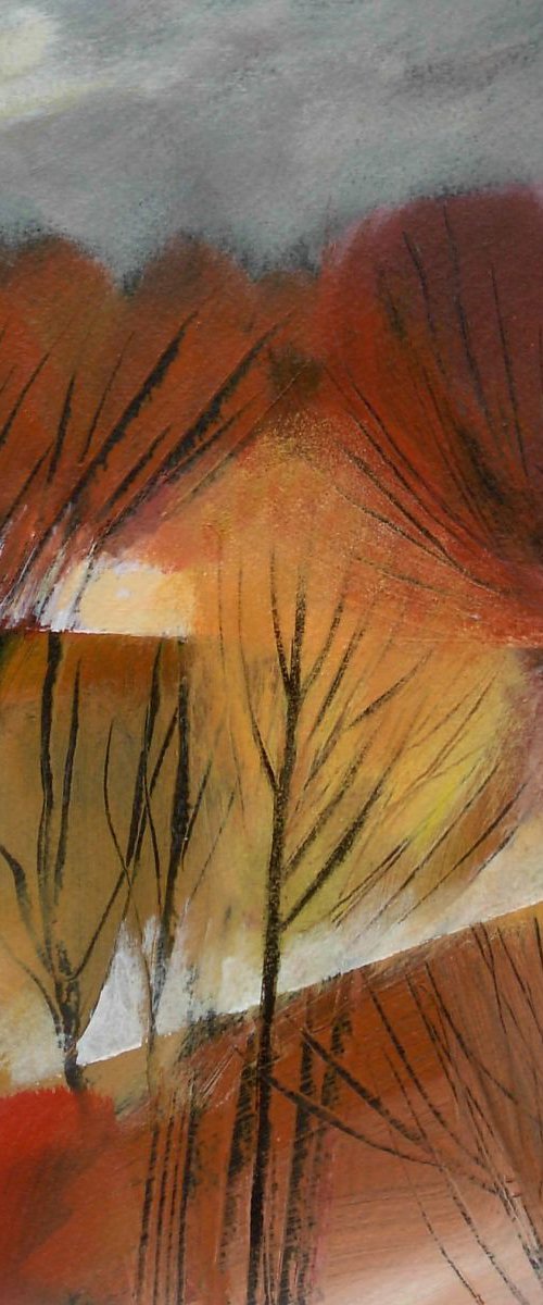 Autumn Trees 5 by Jan Rippingham