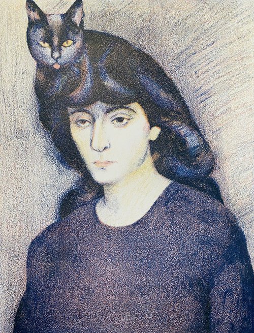 I'm, the cat and Picasso by Sofia Moklyak
