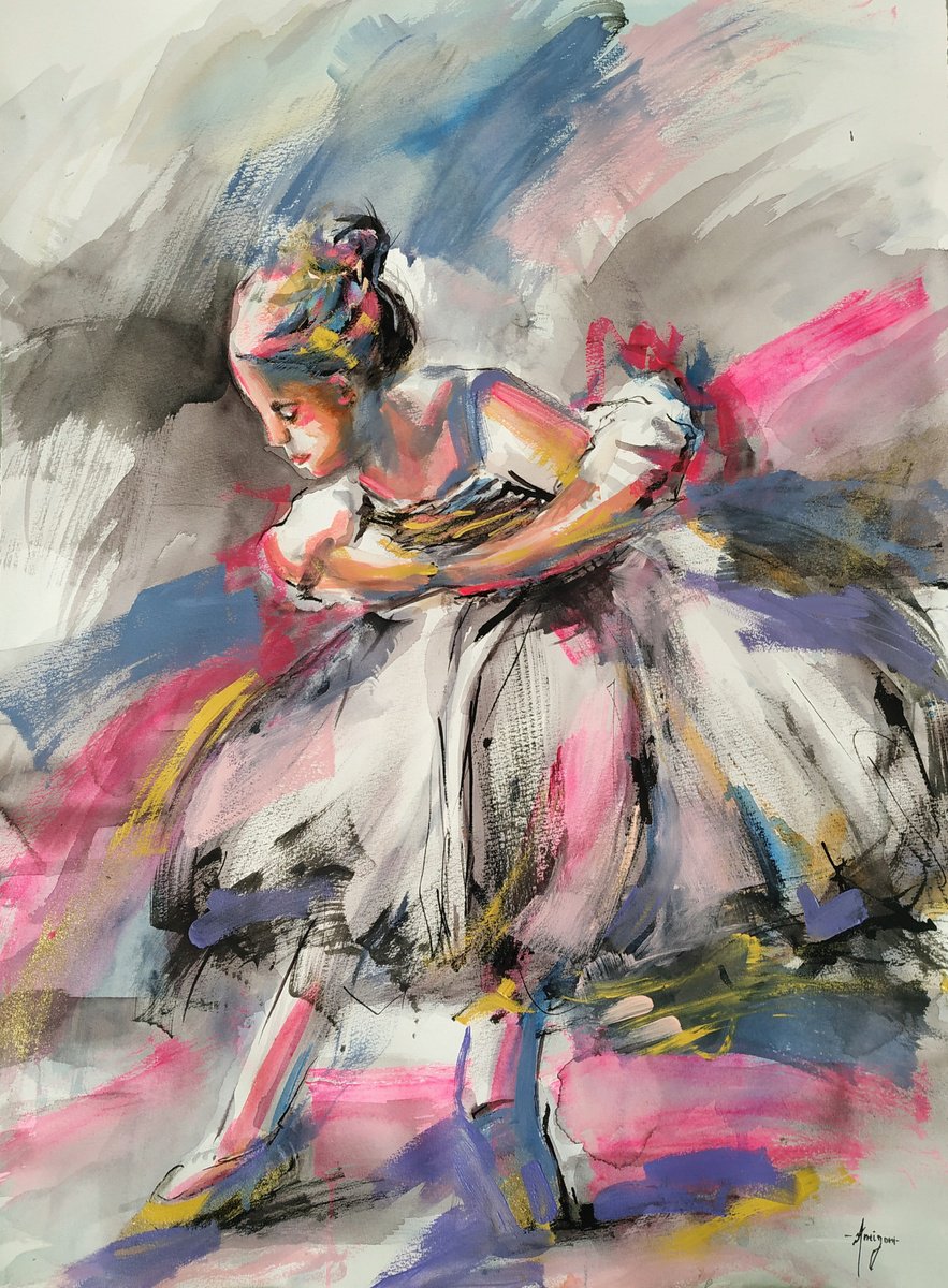 Little Ballerina by Antigoni Tziora