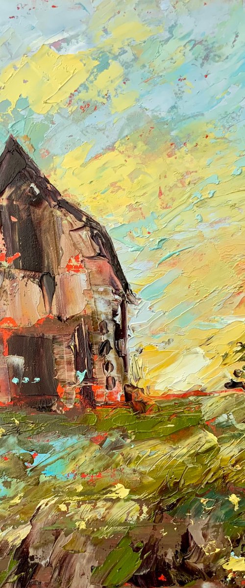 Echoes of the Old Barn by Alexandra Jagoda (Ovcharenko)