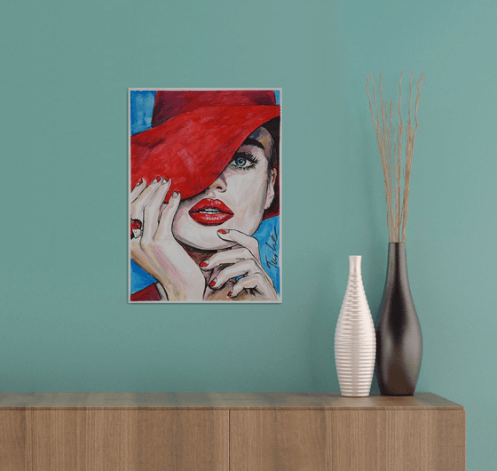 Lady in Red