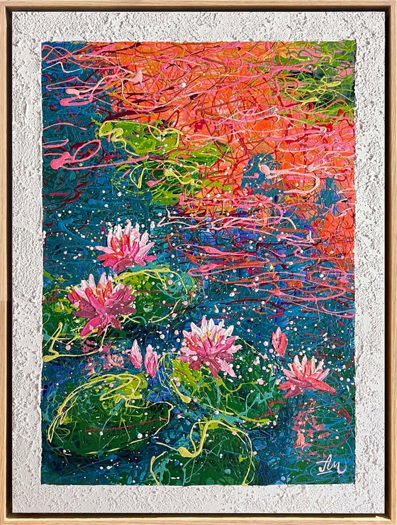 A Letter Written in Light - Framed diptych