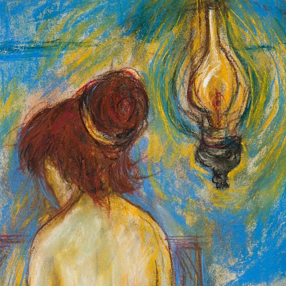 In a Brothel. "Impressionists" Series (Van Gogh)