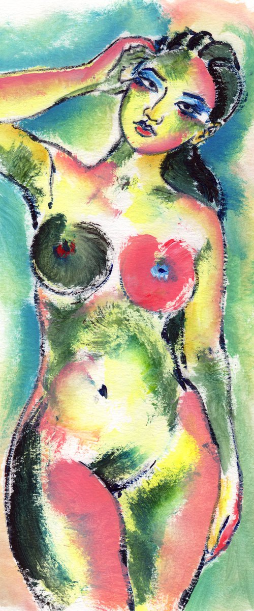 Colorful Nudes series no. 67 by Daniel Petrov