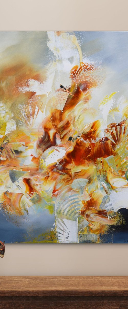 Abstract Sunrise by Andrada Anghel