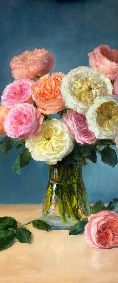 Roses From the Garden by Yana  Golikova