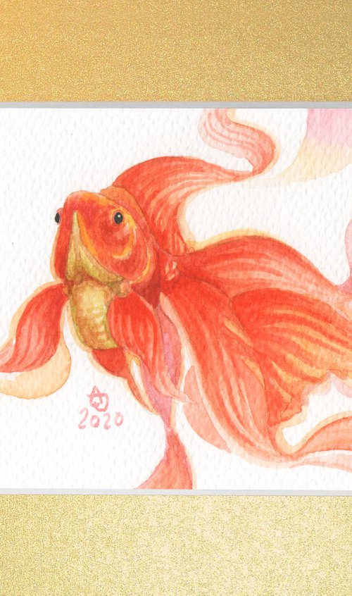 Goldfish 4 by Jolanta Czarnecka
