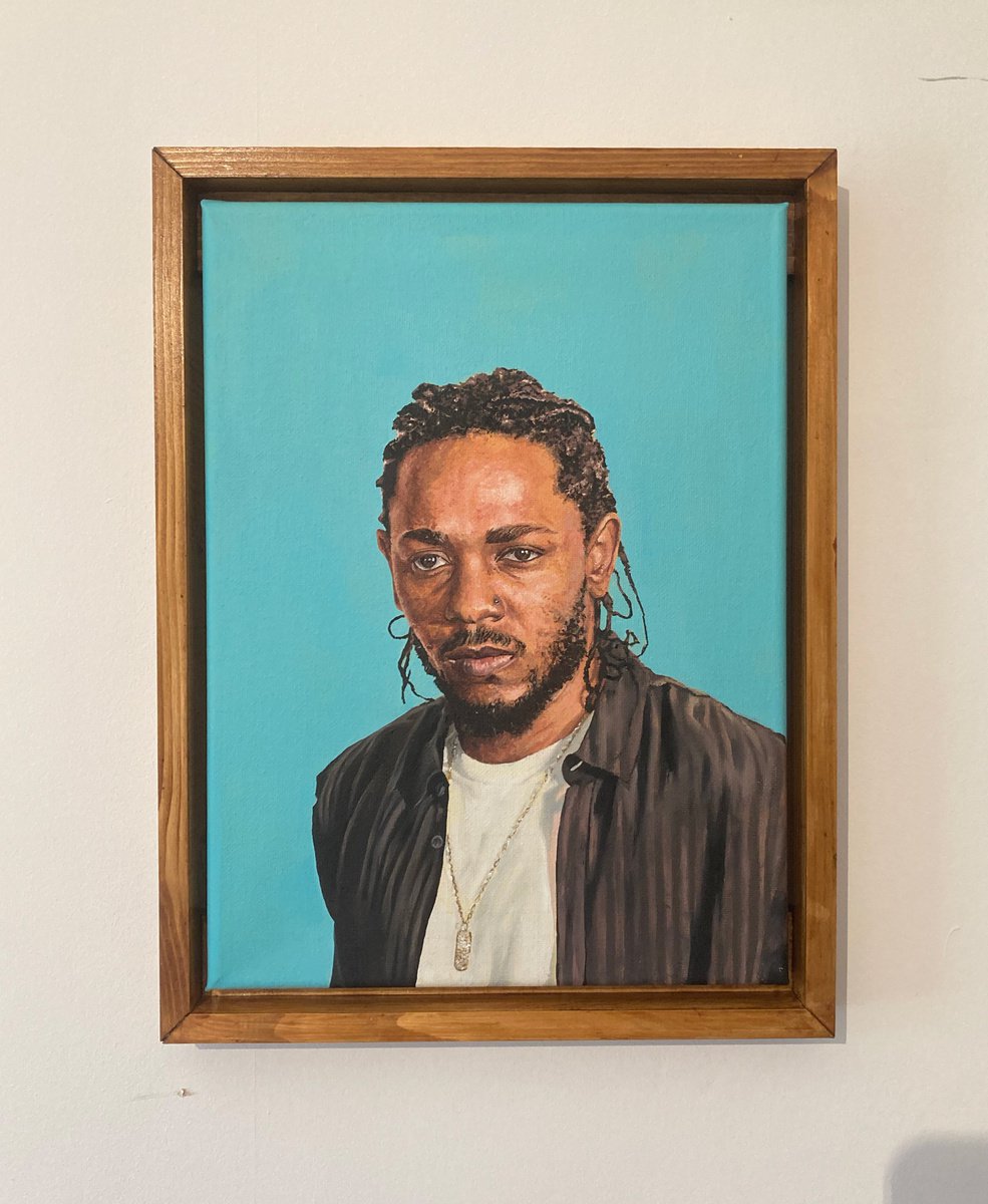 No. 126 - Portrait of Kendrick Lamar by J R Root