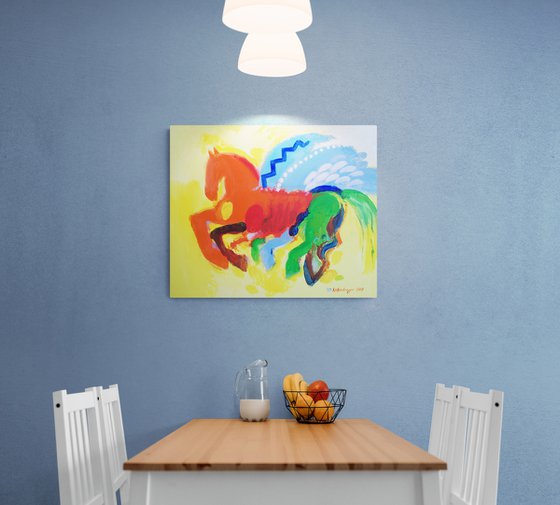 Pegasus for Vincent (van Gogh)