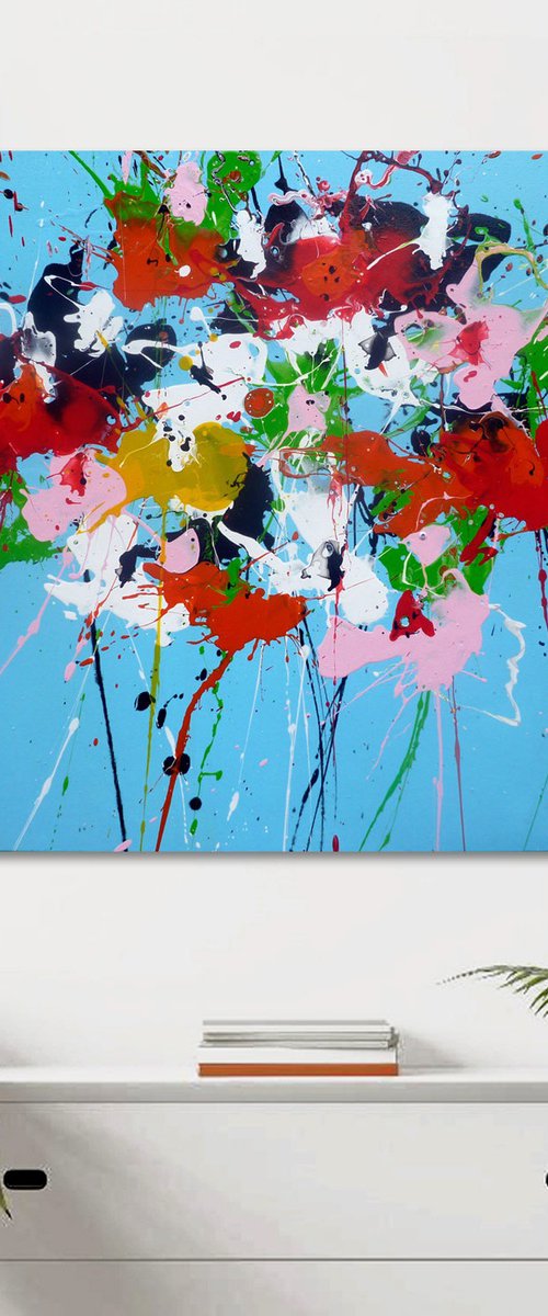 Posy Blue by Isabelle Pelletane