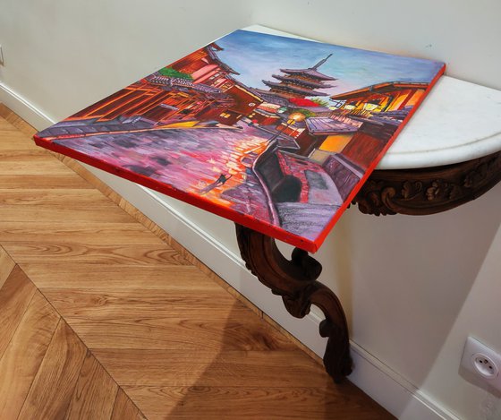 When the shadows are still warm (Kyoto)