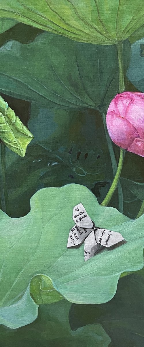 Paper butterfly 2 by Guzel Min