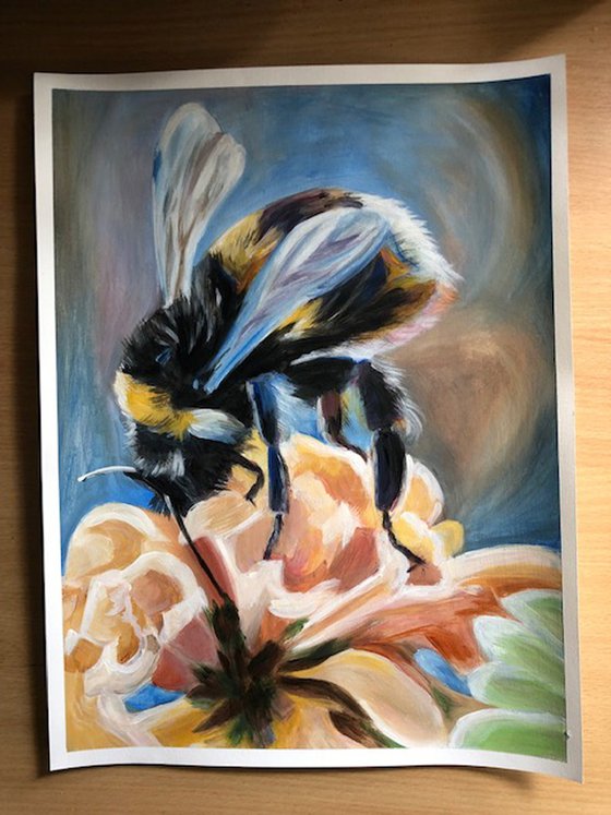 Bumble Bee on Blossom