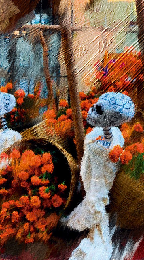 Calaveras con cestos by Javier Diaz