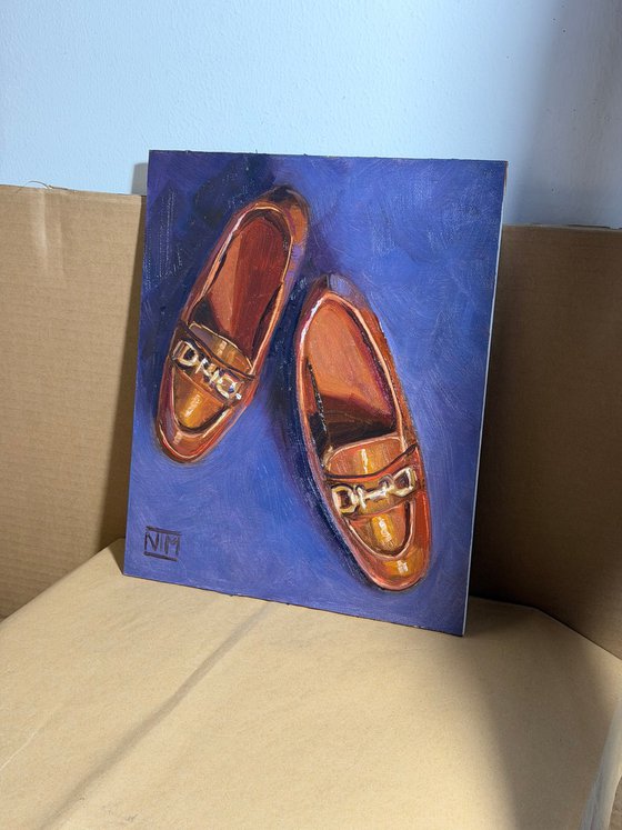 Artist's Brown Loafers