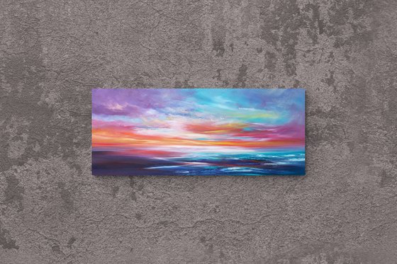 Contemplative Horizons II - seascape, emotional, panoramic