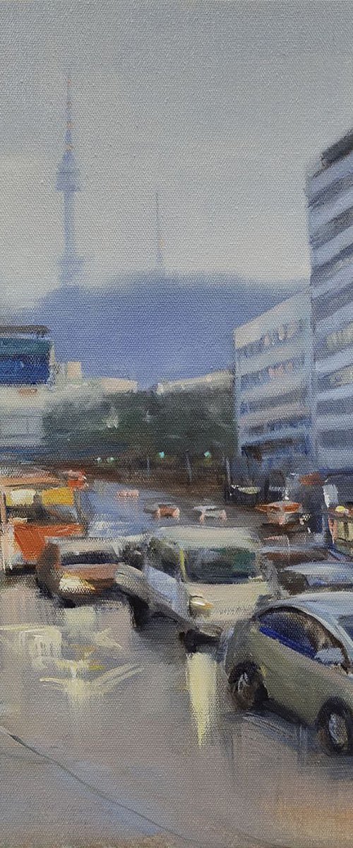 Seoul. Namsan Tower by Irina Sergeyeva