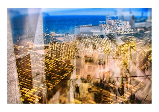 Spanish Streets 20. Abstract Multiple Exposure photography of Traditional Spanish Streets. Limited Edition Print #1/10
