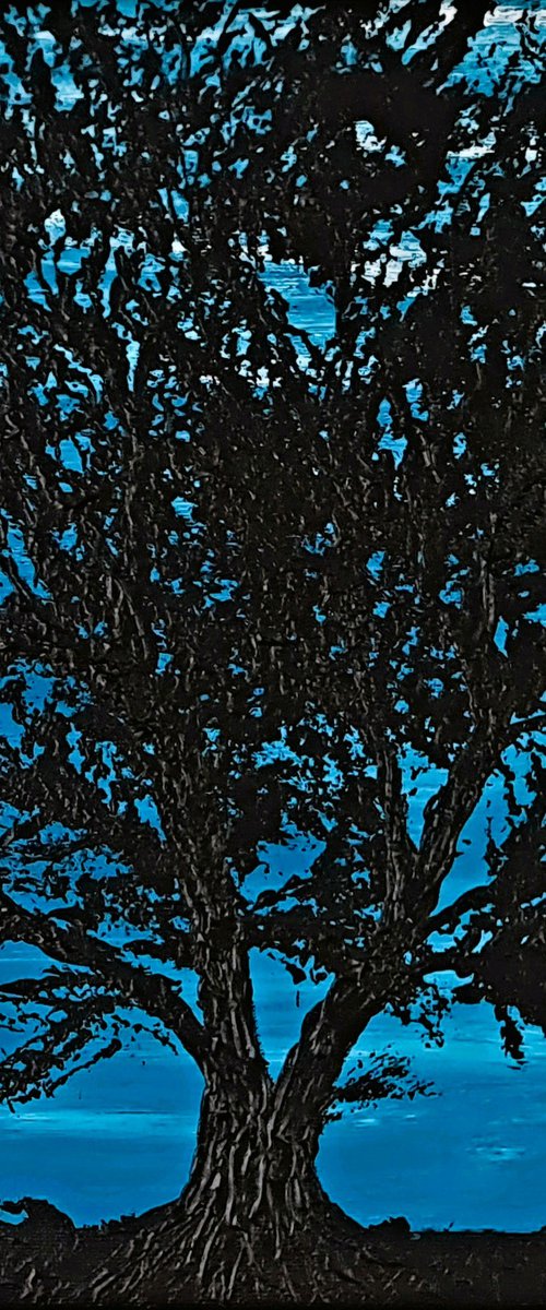 Night Tree 1 by Daniel Urbaník