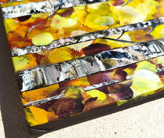 Golden Birch Garden