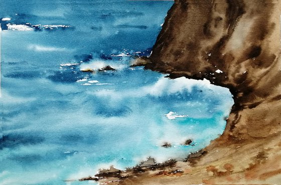 Seascape painting