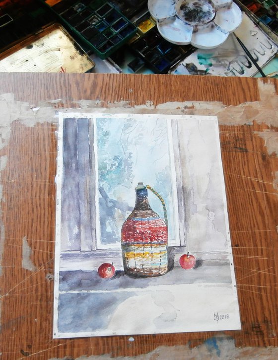 STILL LIFE  / 19.5 x 25.5 cm