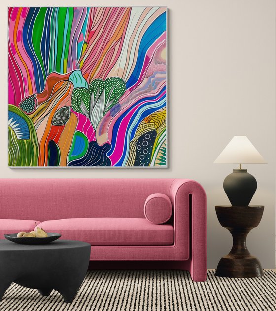 Geometric abstraction #69