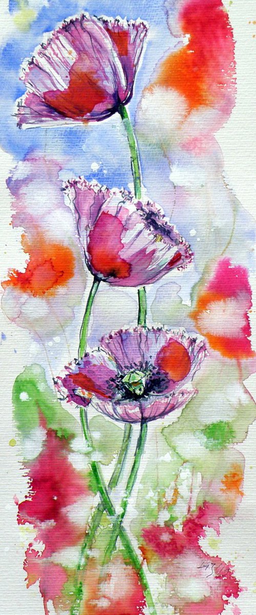 Poppies of summer III by Kovács Anna Brigitta