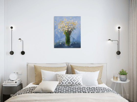 Tansy and daisies