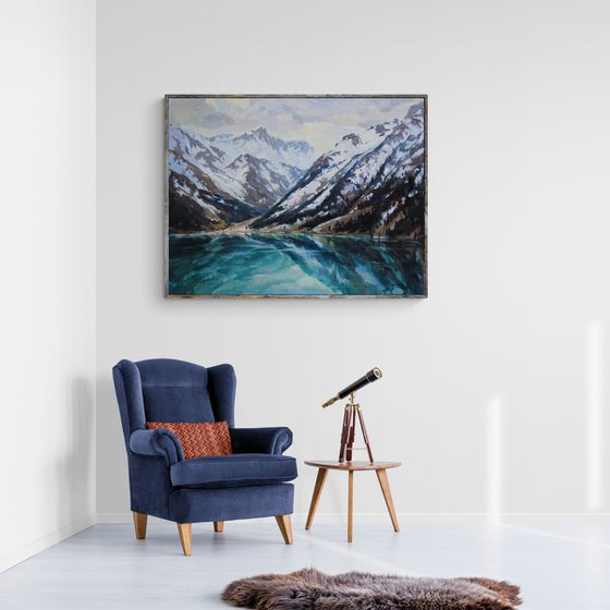 In silence of mountains