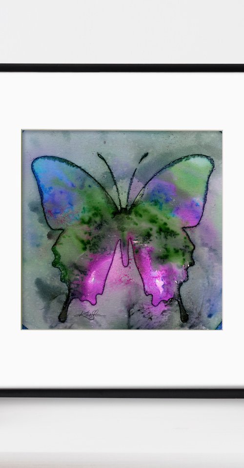 Alluring Butterfly 10 - Painting  by Kathy Morton Stanion by Kathy Morton Stanion