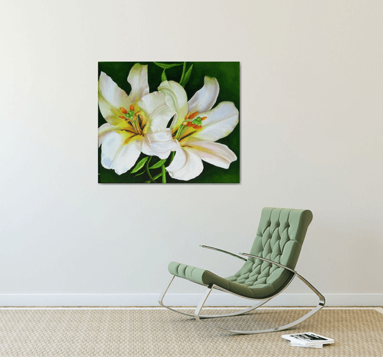 Lilies in Motion
