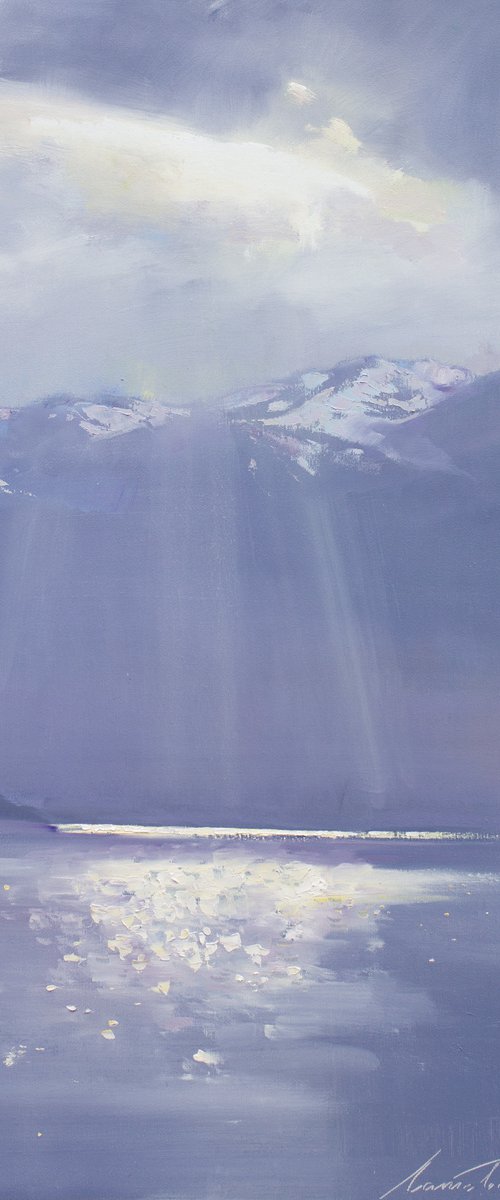 Greatness of the sea by Olha Laptieva