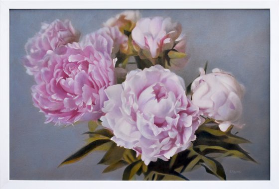 Peonies in Bloom.
