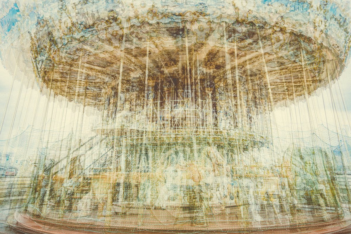 Abstract Photograph , On The Merry Go Round Iii By Adam Regan, 60 X 40, Artwork For Sale On Artfinder