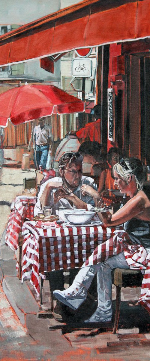 Parisian Cafe by Claire McCall