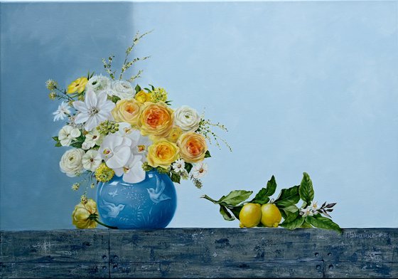"Breath of Morning"diptych.