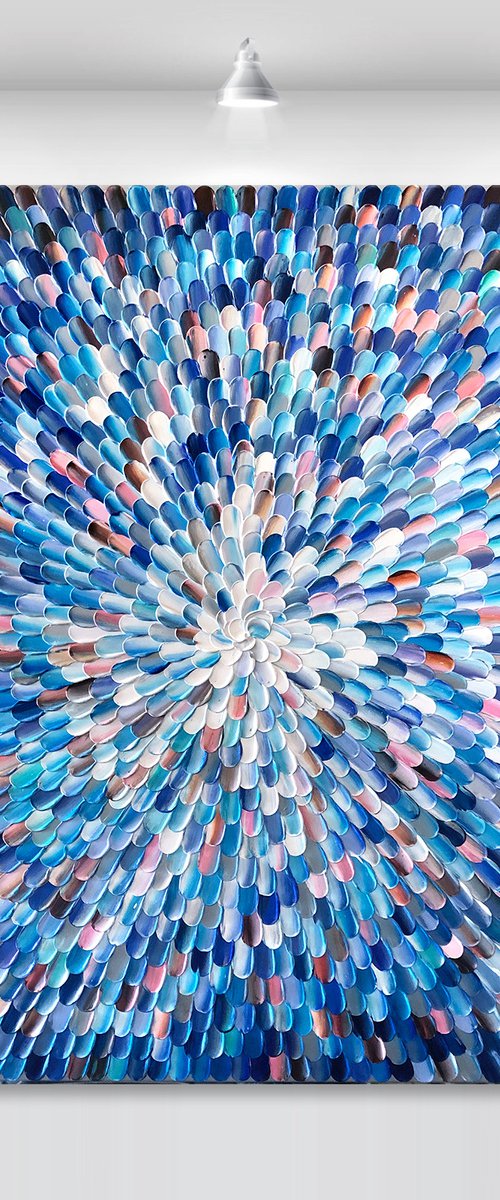 ‘Nix regina XVIII' - 40x40" by Tatiana Georgieva